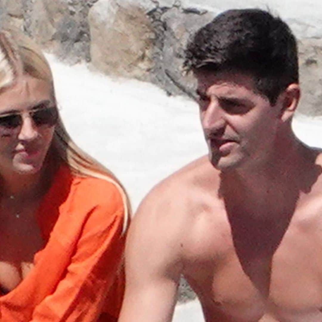 Thibaut Courtois y Mishel Gerzig: luna de miel anticipada tras su compromiso de boda en la Costa Amalfitana