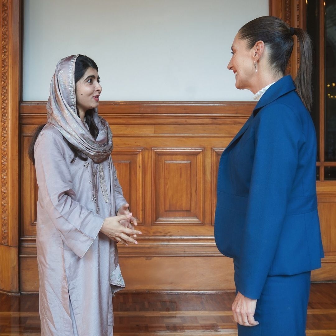 Malala Yousafazi y Claudia Sheinbaum