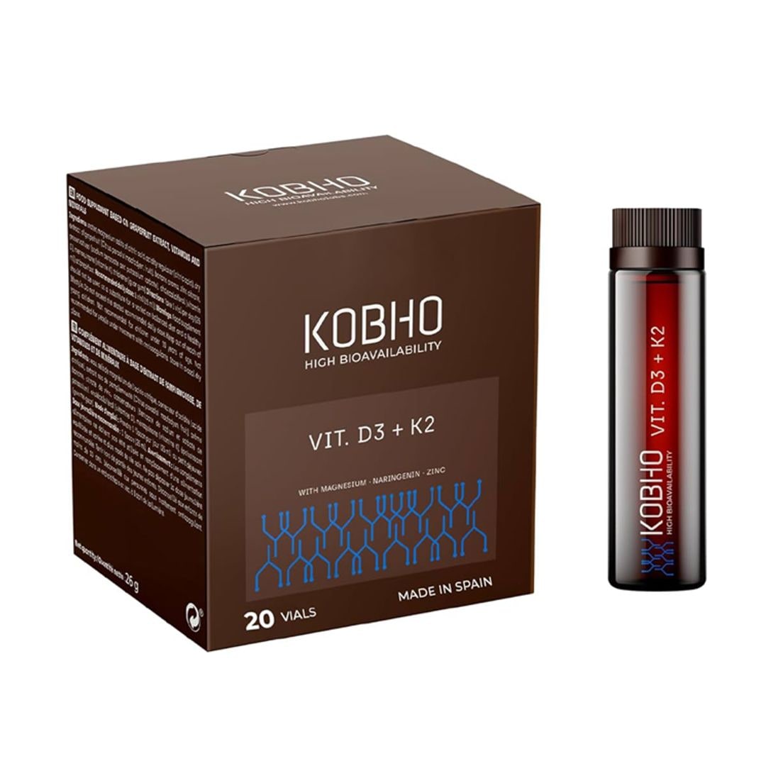 Vitamina D3 + K2, de Kobho Labs