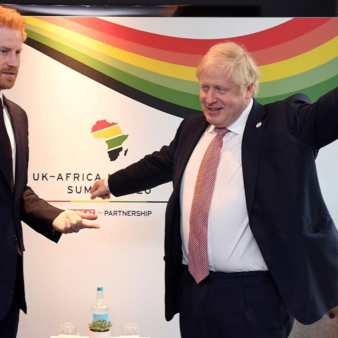 El príncipe Harry se reúne con Boris Johnson en el que puede ser su último acto antes de partir a Canadá