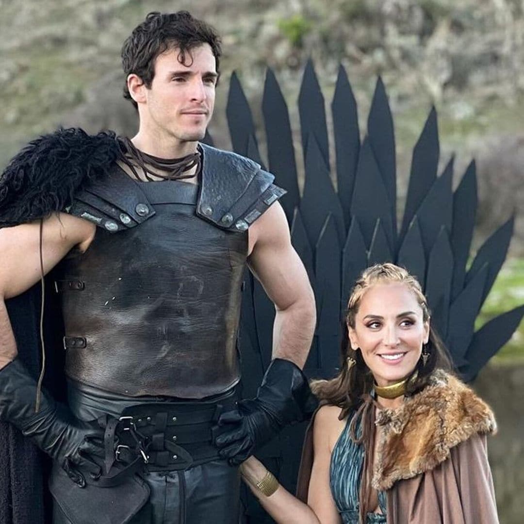 Tamara e Íñigo, unos espectaculares Khaleesi y Jon Nieve, en un cumpleaños inspirado en ‘Juego de tronos’