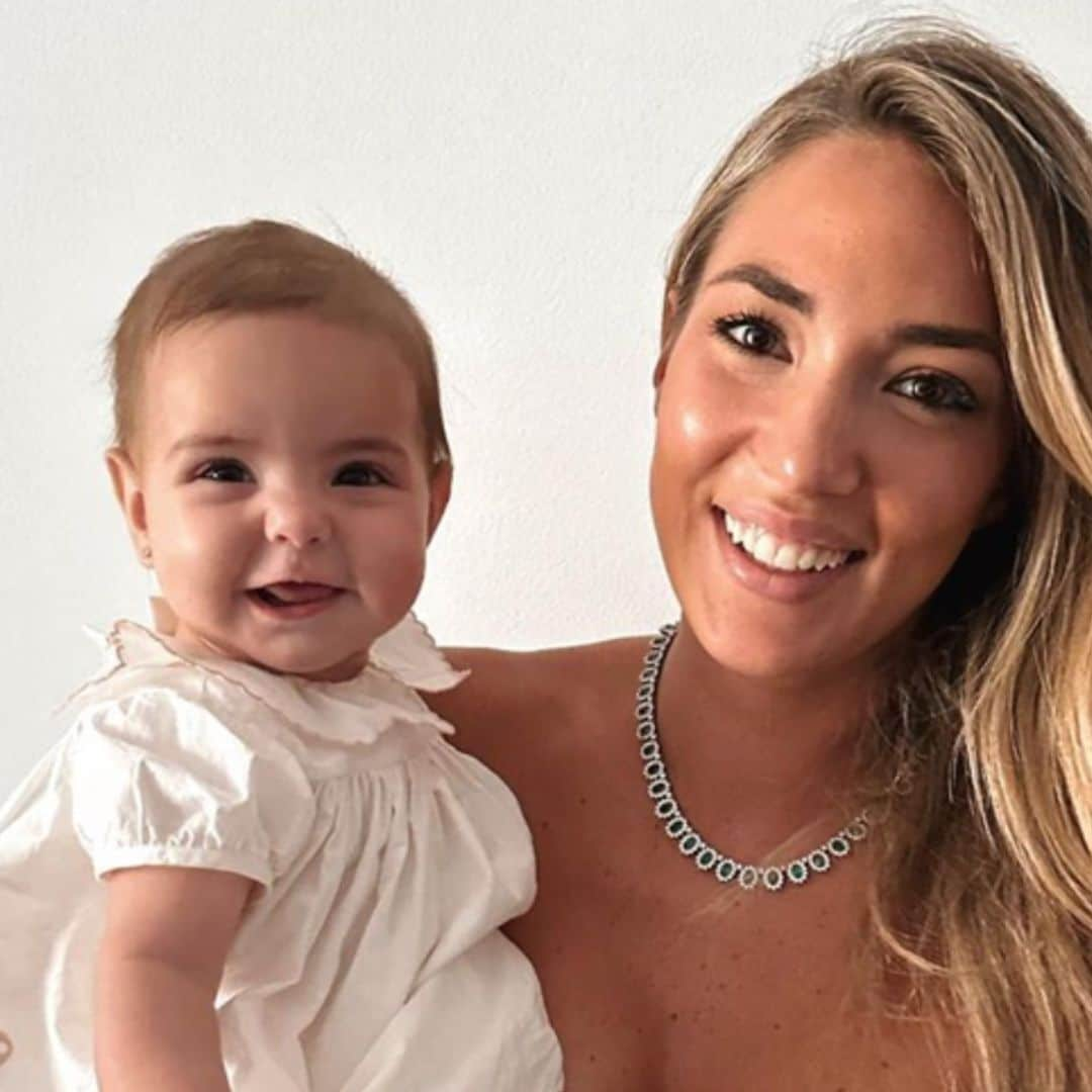 Las imágenes más recientes de Alice Campello con su hija Bella, de 7 meses, que demuestran que son ¡dos gotas de agua!