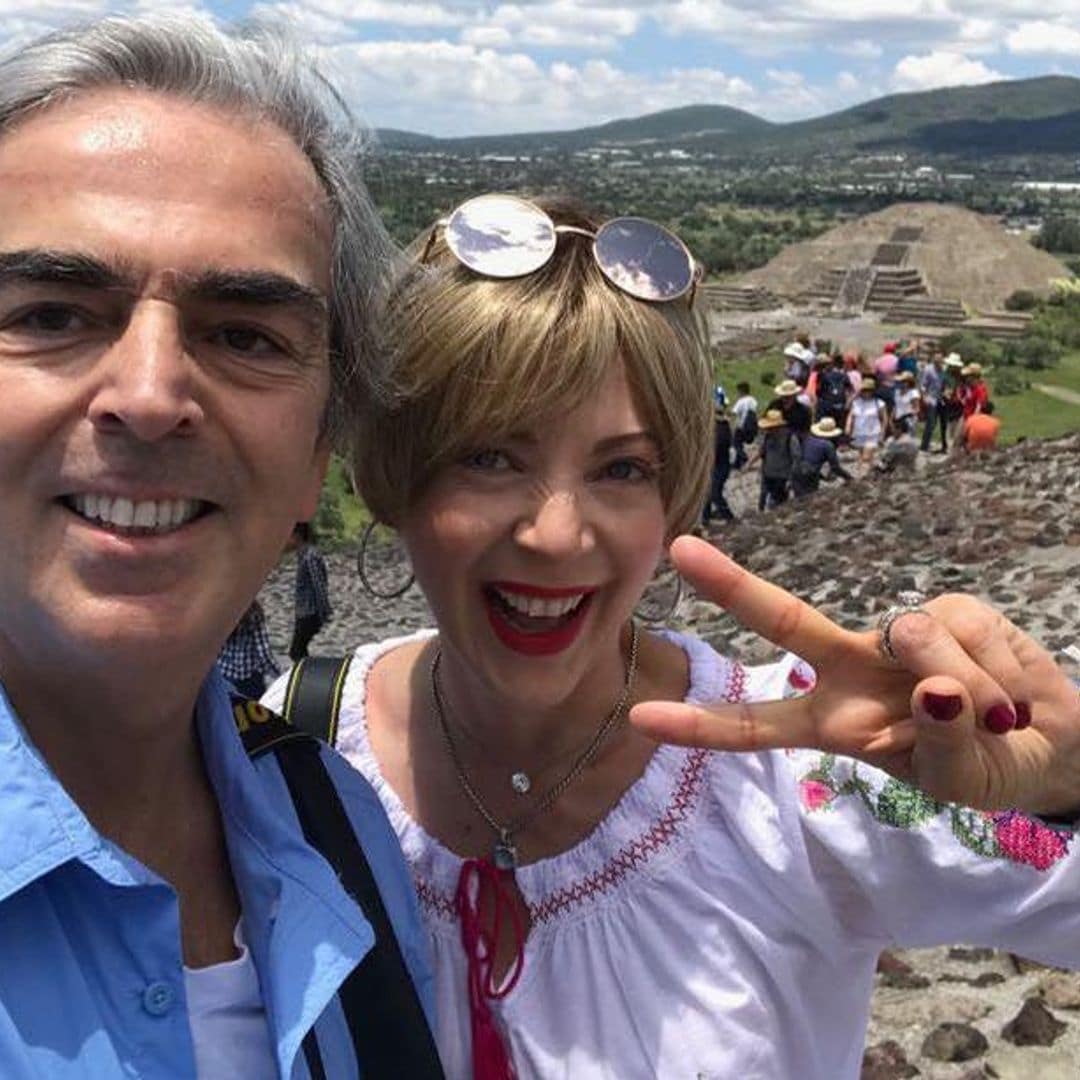 Viudo de Edith González presenta a otro gran amor de la actriz