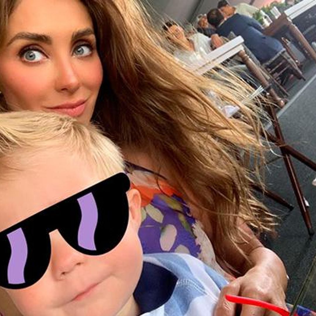 Anahí, en su dulce espera, celebra feliz los tres años de su hijo Manuel