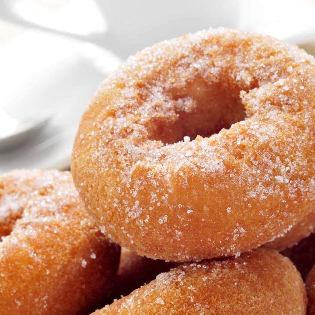 Rosquillas fritas con aroma de vainilla