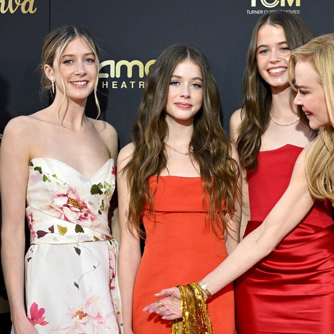 Sunday Rose y Faith Margaret, hijas de Nicole Kidman, impactan con su estilo en la gran noche de su mamá