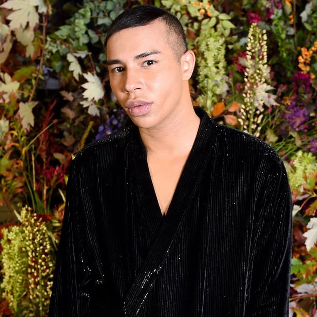 Olivier Rousteing muestra una impactante imagen del accidente que cambió su rumbo en la moda