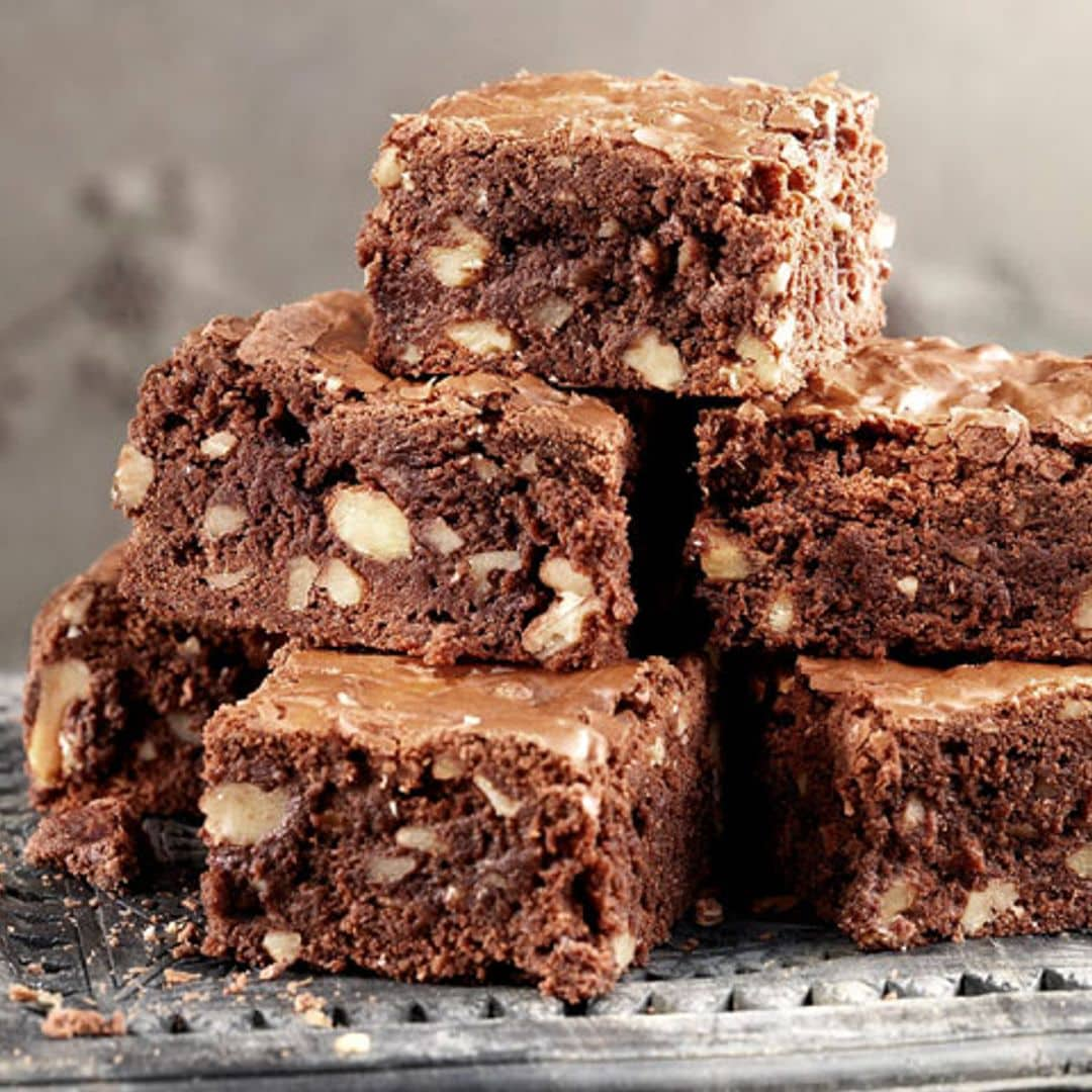 Brownie tradicional sin gluten