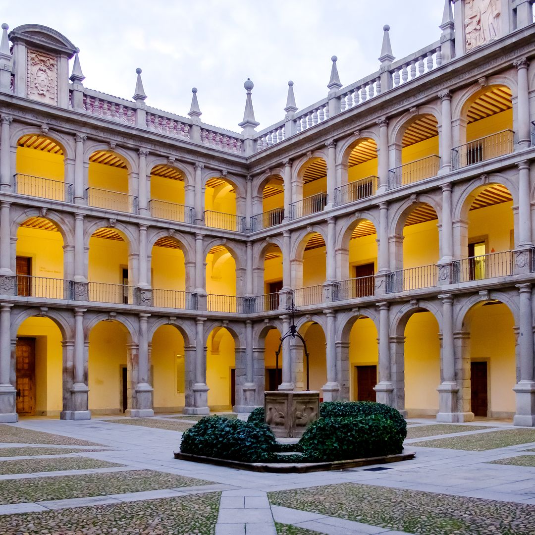 Patrio de Santo Tomás de Villanueva en la universidad de Alcalá de Henares, Madrid