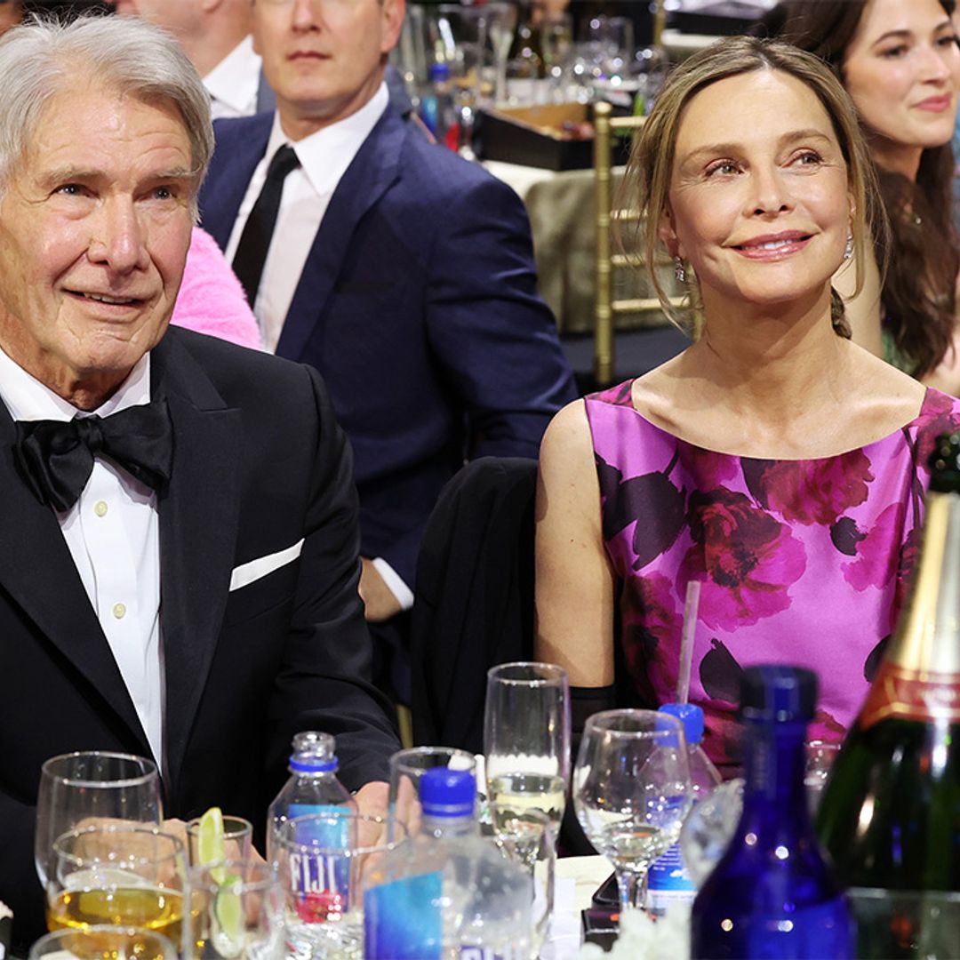 Harrison Ford, muy emocionado, habla como nunca de su mujer al recibir un premio en los Critics' Choice