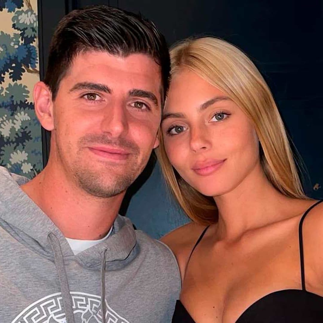 Mishel Gerzig anima a Thibaut Courtois tras su nueva lesión cuando están a punto de ser papás