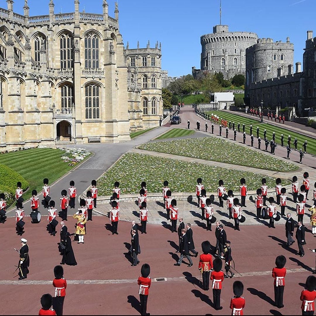 Estos son los cuerpos militares que han rendido homenaje a Felipe de Edimburgo