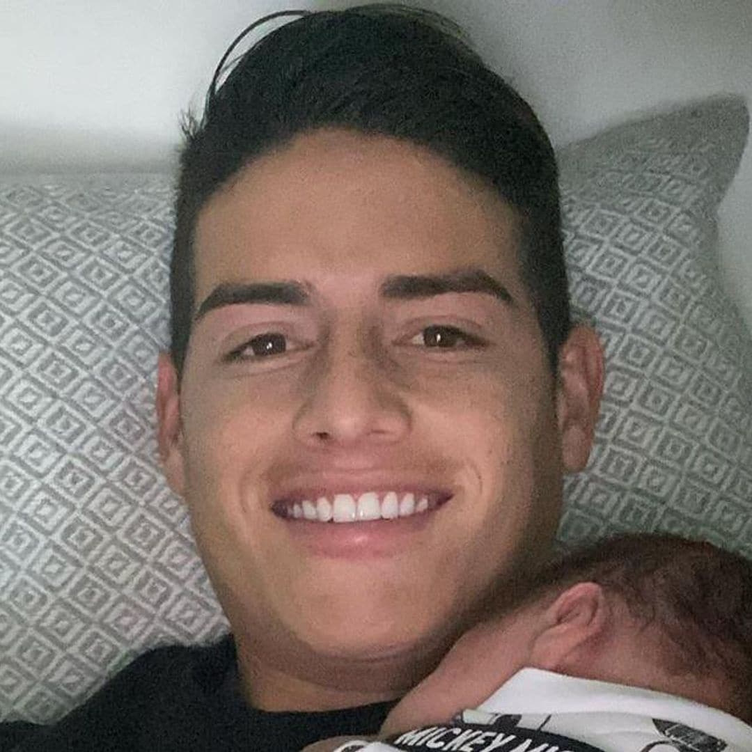 Samuel, el hijo de James Rodríguez, estrena un nuevo y adorable look