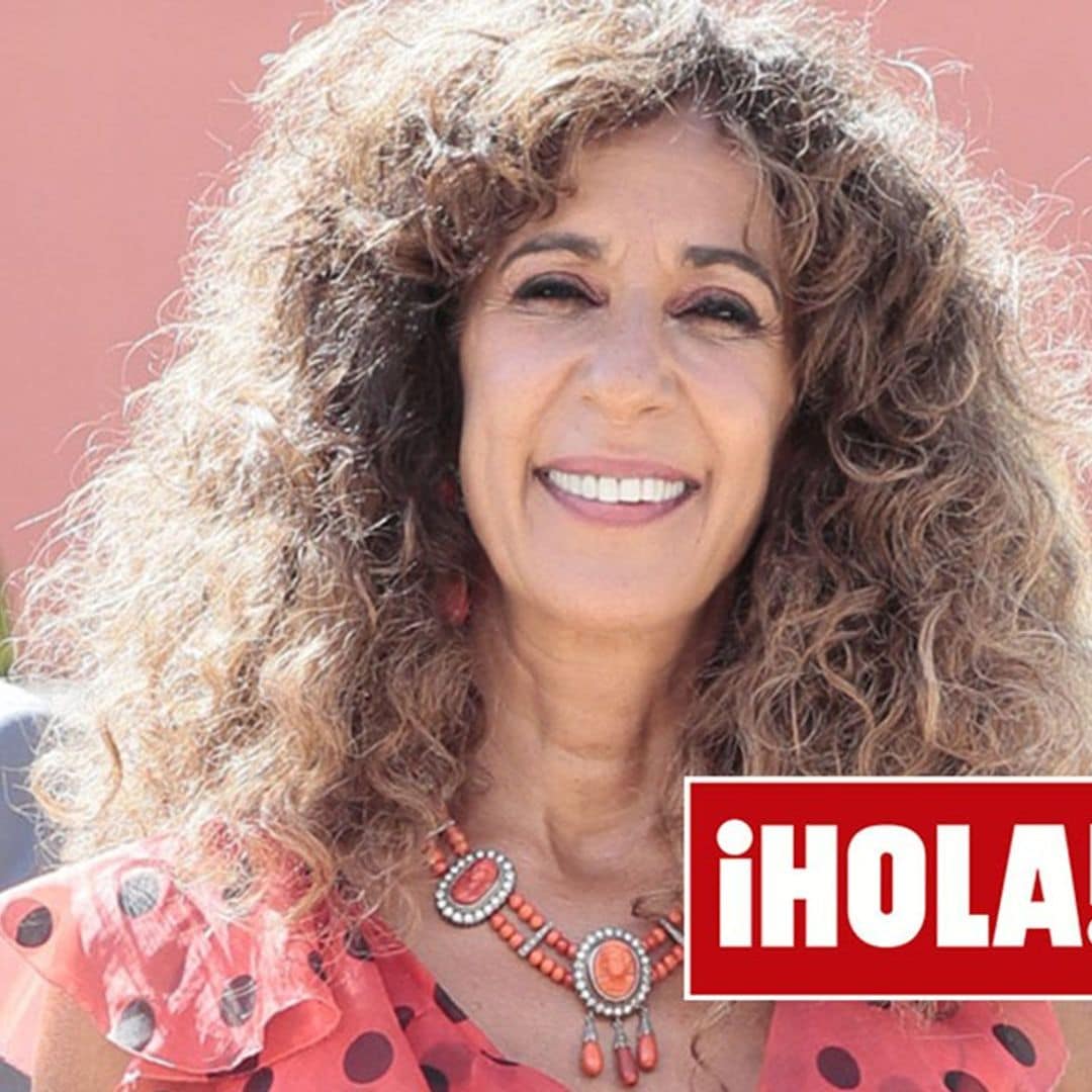 El impactante look de Rosario con un vestido de su madre, Lola Flores