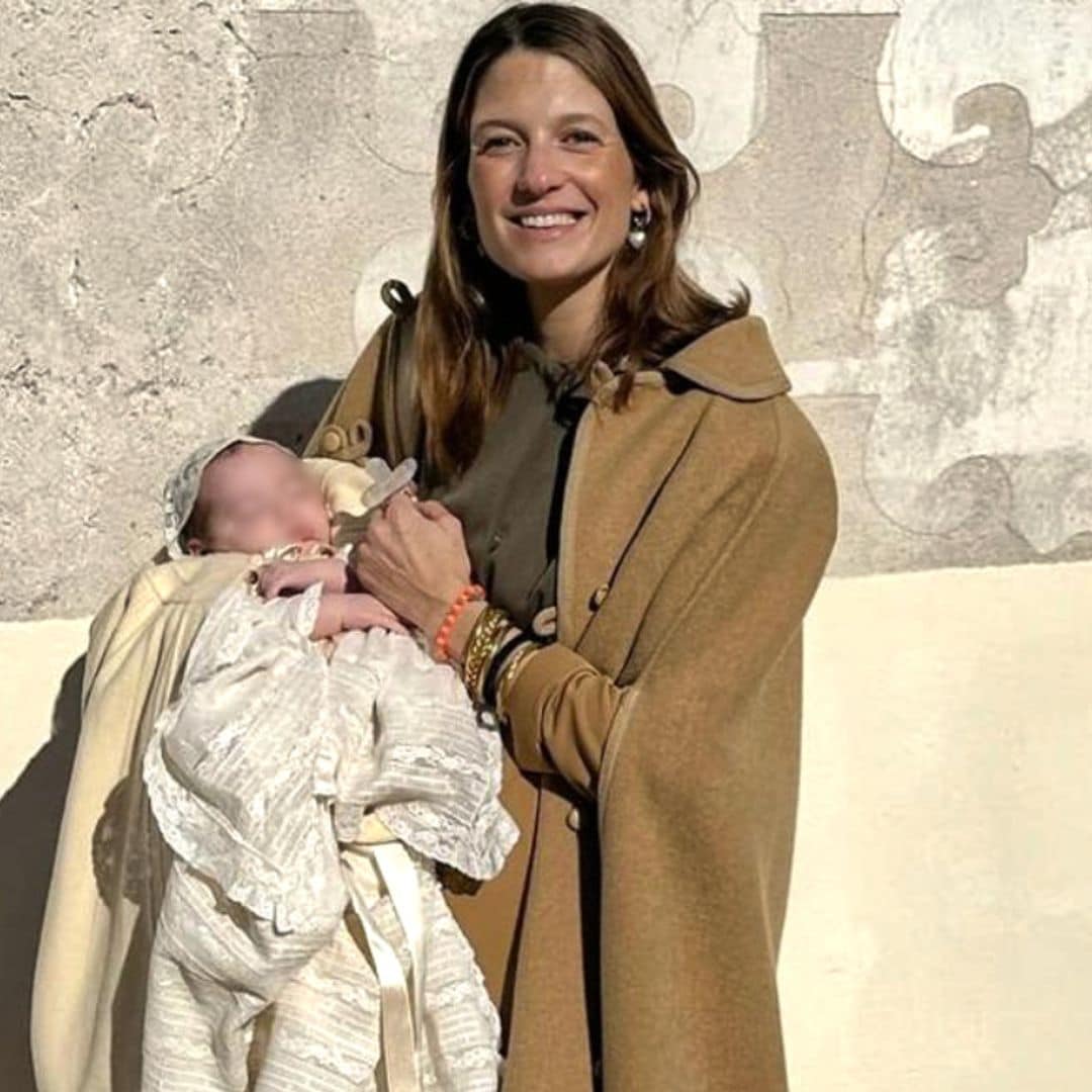 Casilda Finat bautiza a su tercer hijo en Córdoba rodeada de su familia: 'Ha sido un día muy feliz'