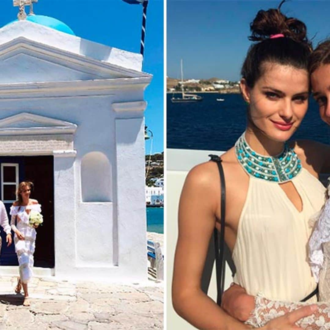 Ana Beatriz Barros y su original boda en Mikonos