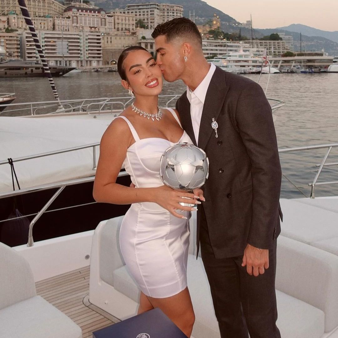 Así han celebrado Georgina Rodríguez y Cristiano Ronaldo el último logro del futbolista