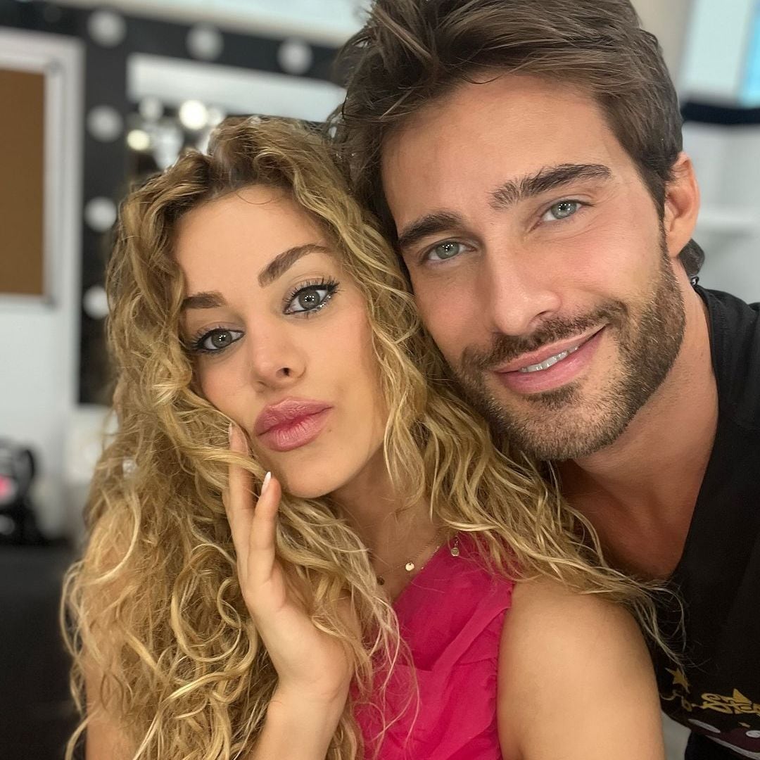 Candela Márquez y Rodrigo Guirao en el rodaje de la serie 'La Encrucijada'