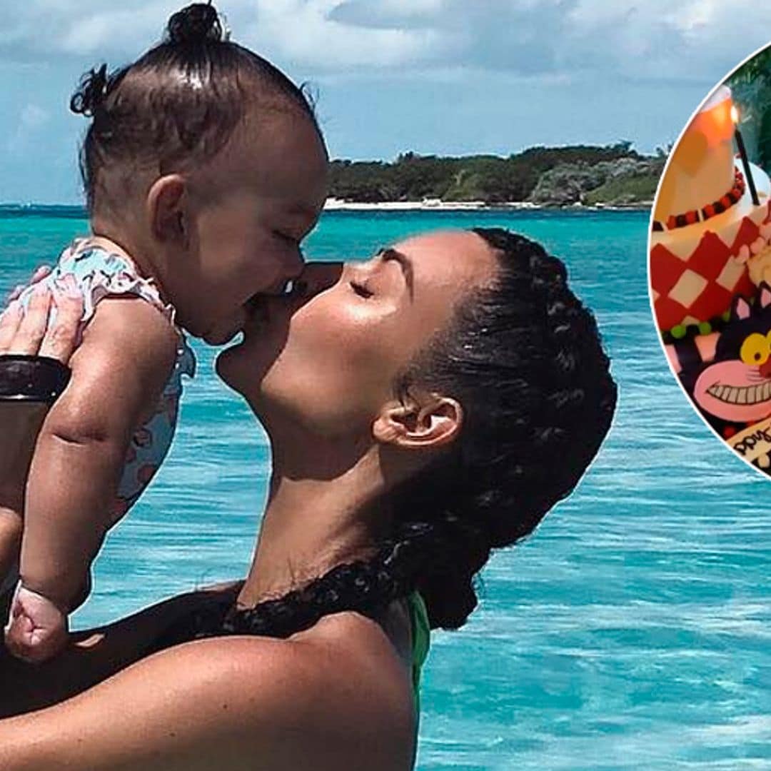 Kim Kardashian celebra el cumpleaños de su hija con una fiesta de ‘Alice in Wonderland’