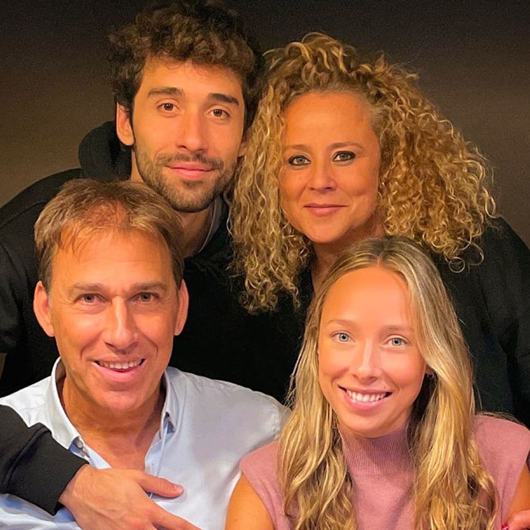 Así es la bonita familia de Rafa Martín Vázquez, el mítico jugador de 'La Quinta del Buitre' del Real Madrid