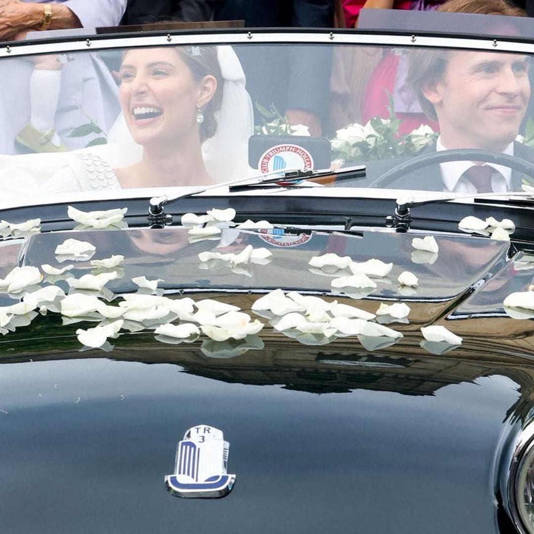 María de la Orden y Edward Bouygues, las fotografías no vistas de su boda: tres días de fiesta en un castillo y entre viñedos