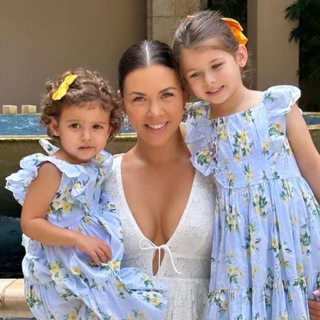 Ximena Duque se sincera sobre cómo enseña español a sus hijas Luna y Skye