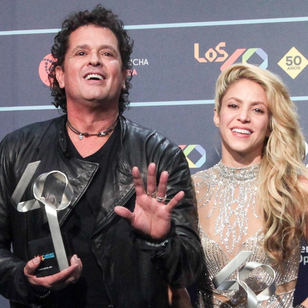 Shakira confiesa que Carlos Vives fue un gran apoyo tras su separación: ‘Me llamó todos los días’