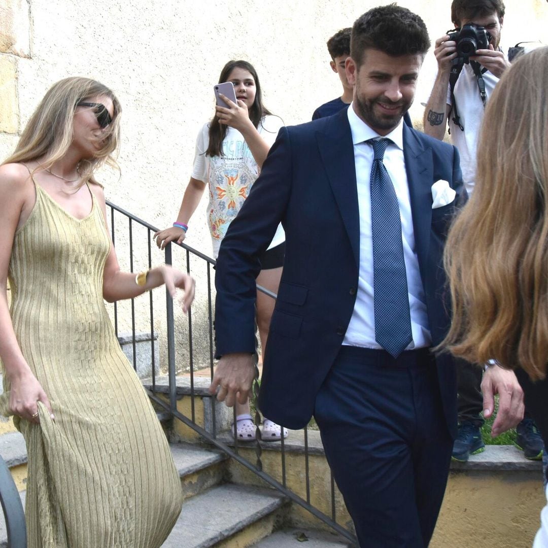 Clara Chía y el origen del vestido que usó en la boda del hermano de Piqué