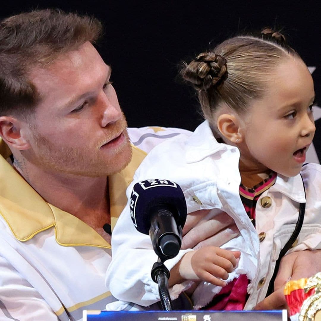 María Fernanda, la mejor porra de El Canelo, a la defensa de su papá