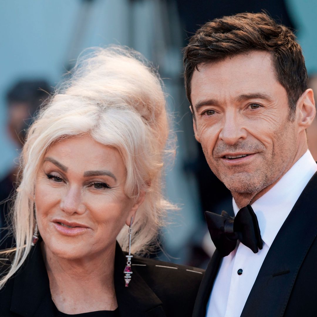 Hugh Jackman con su exmujer, Deborra Lee-Furness