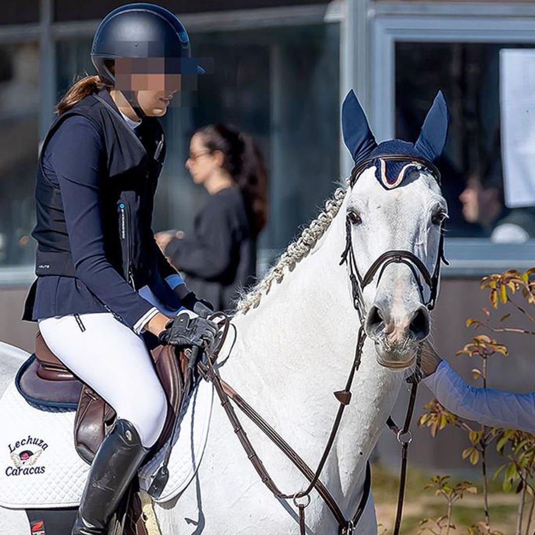 Margarita Vargas: una mamá muy orgullosa de sus pequeños ‘jinetes’, que han heredado su pasión por los caballos