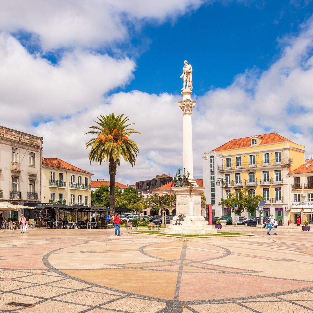 Plaza Bocage, Setúbal, Portugal