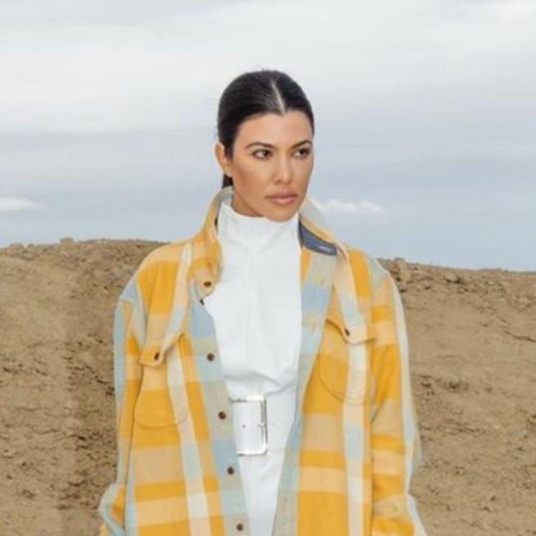 Ruta a caballo y dormir en tipis: Las vacaciones 'country' de Kourtney Kardashian