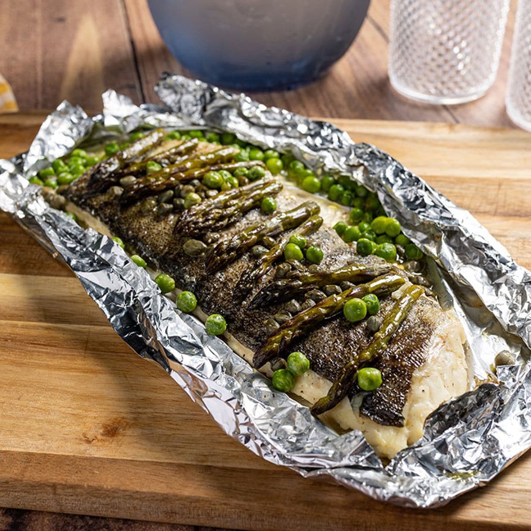 Bacalao fresco en papillote a la mantequilla