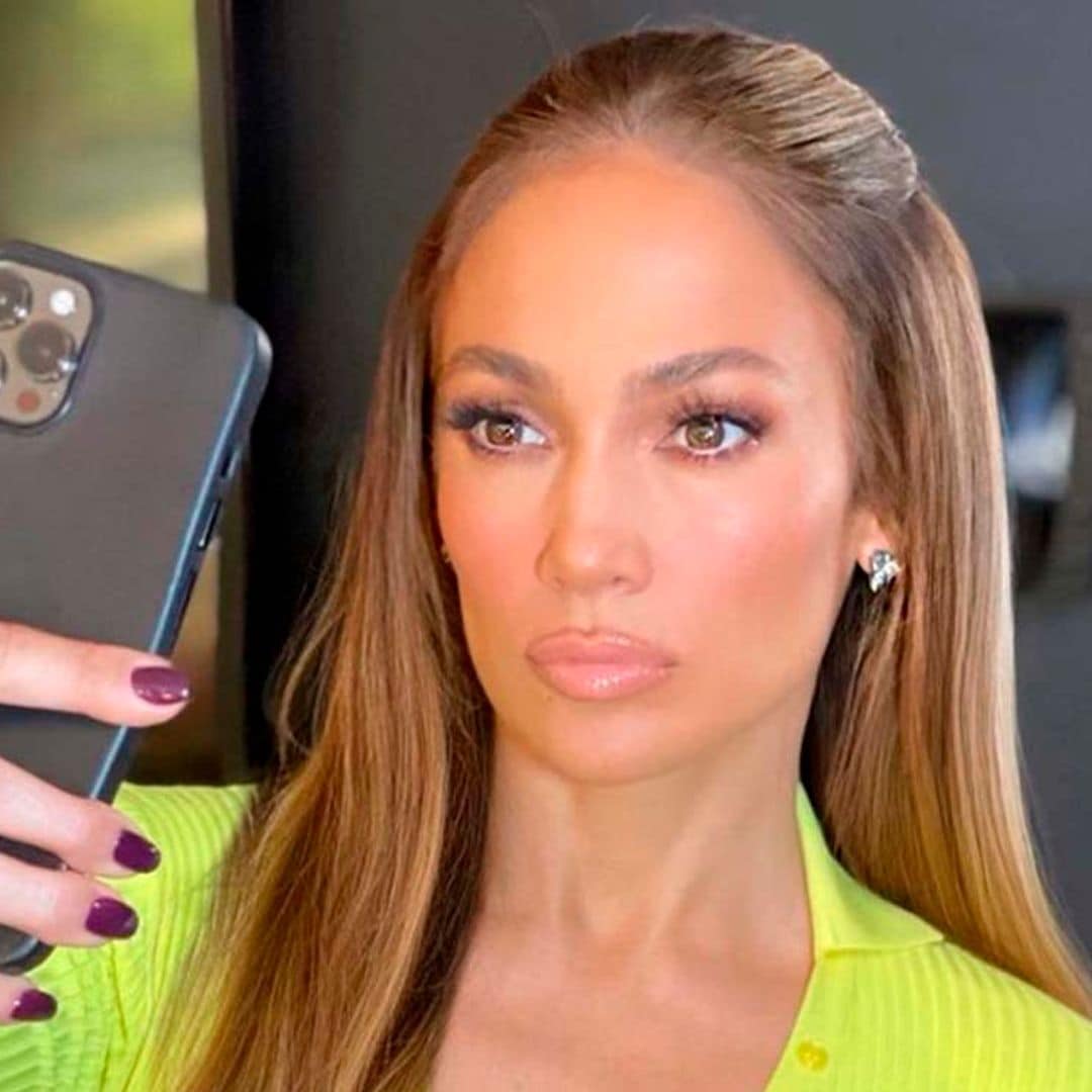 Jennifer Lopez se hace viral por culpa de un descuido usando el 'filtro belleza'