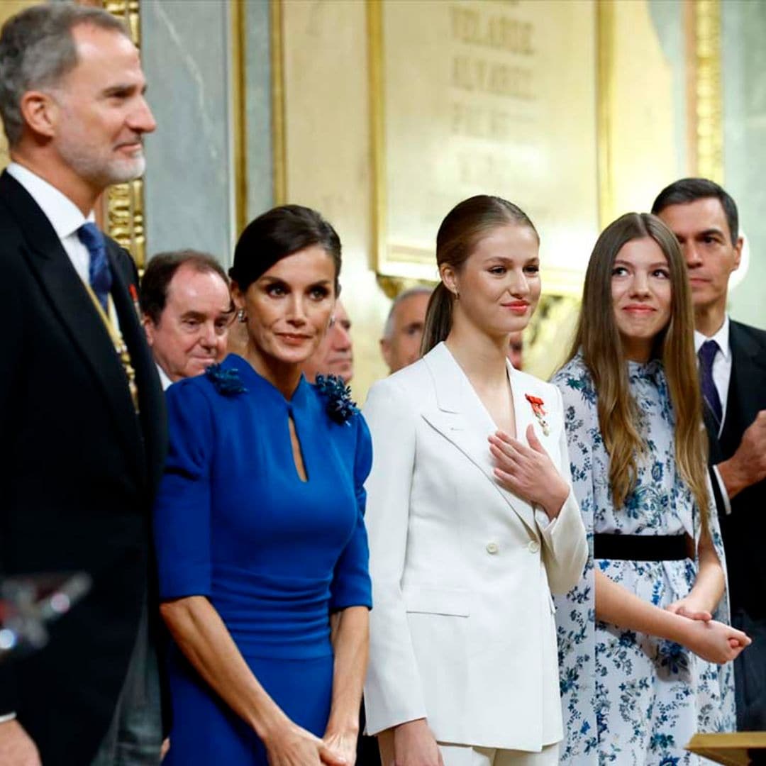 La ovación de casi cuatro minutos en el Congreso que ha emocionado al rey Felipe VI y a la princesa Leonor