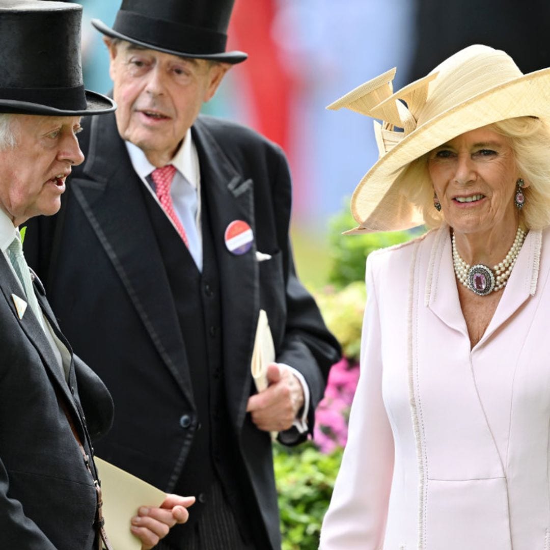 El reencuentro de los Reyes con el exmarido de Camilla marca el segundo día de Ascot