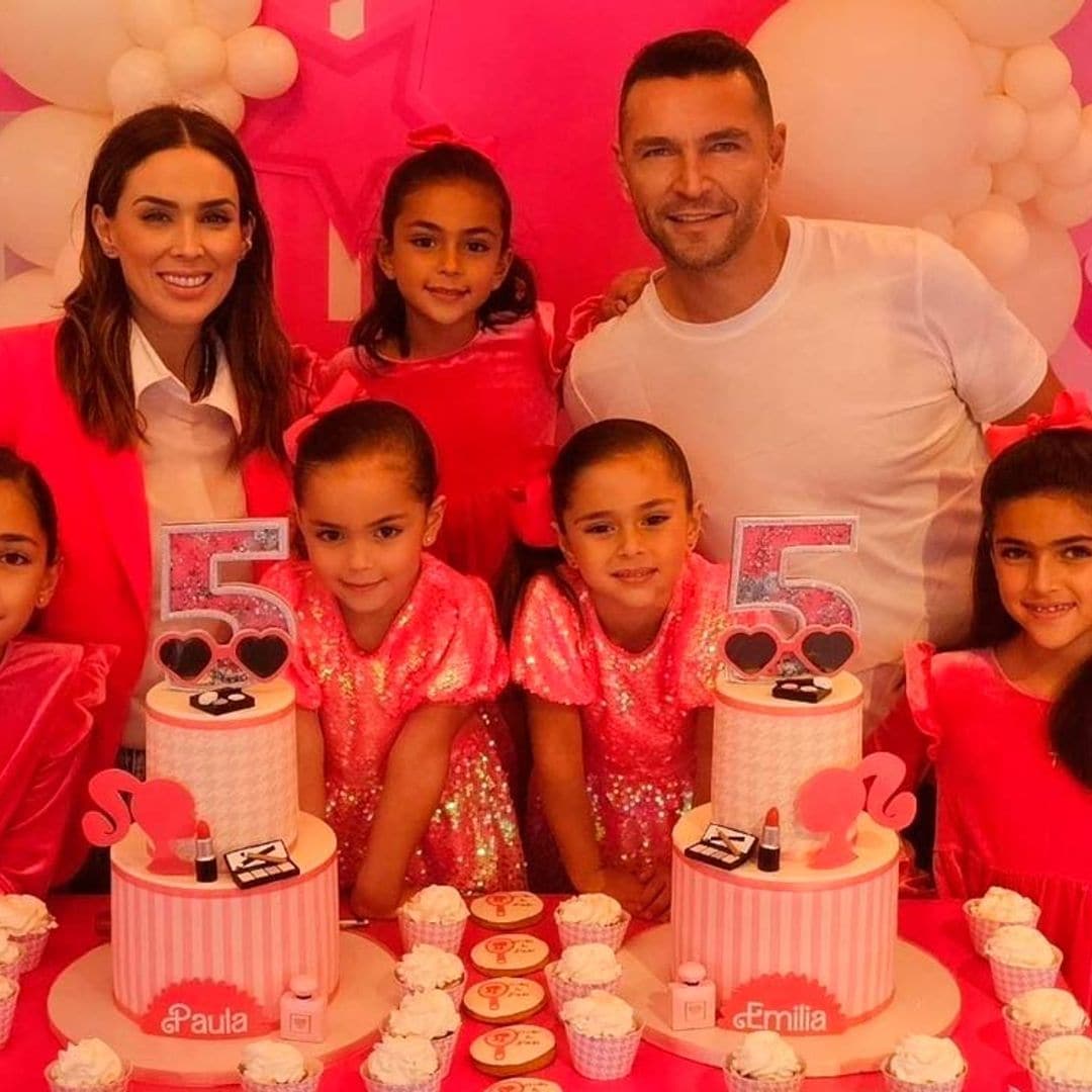 Con una fiesta temática, Jacky Bracamontes celebra el cumpleaños 5 de sus mellizas, Paula y Emilia