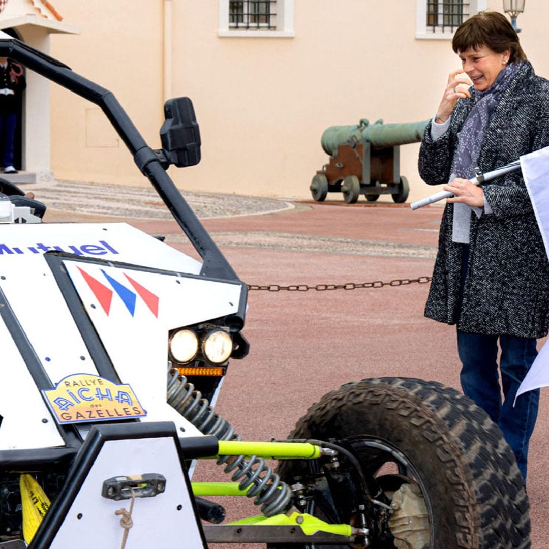 ¡Rugen los motores! Estefanía de Mónaco da el pistoletazo de salida al rally femenino por excelencia