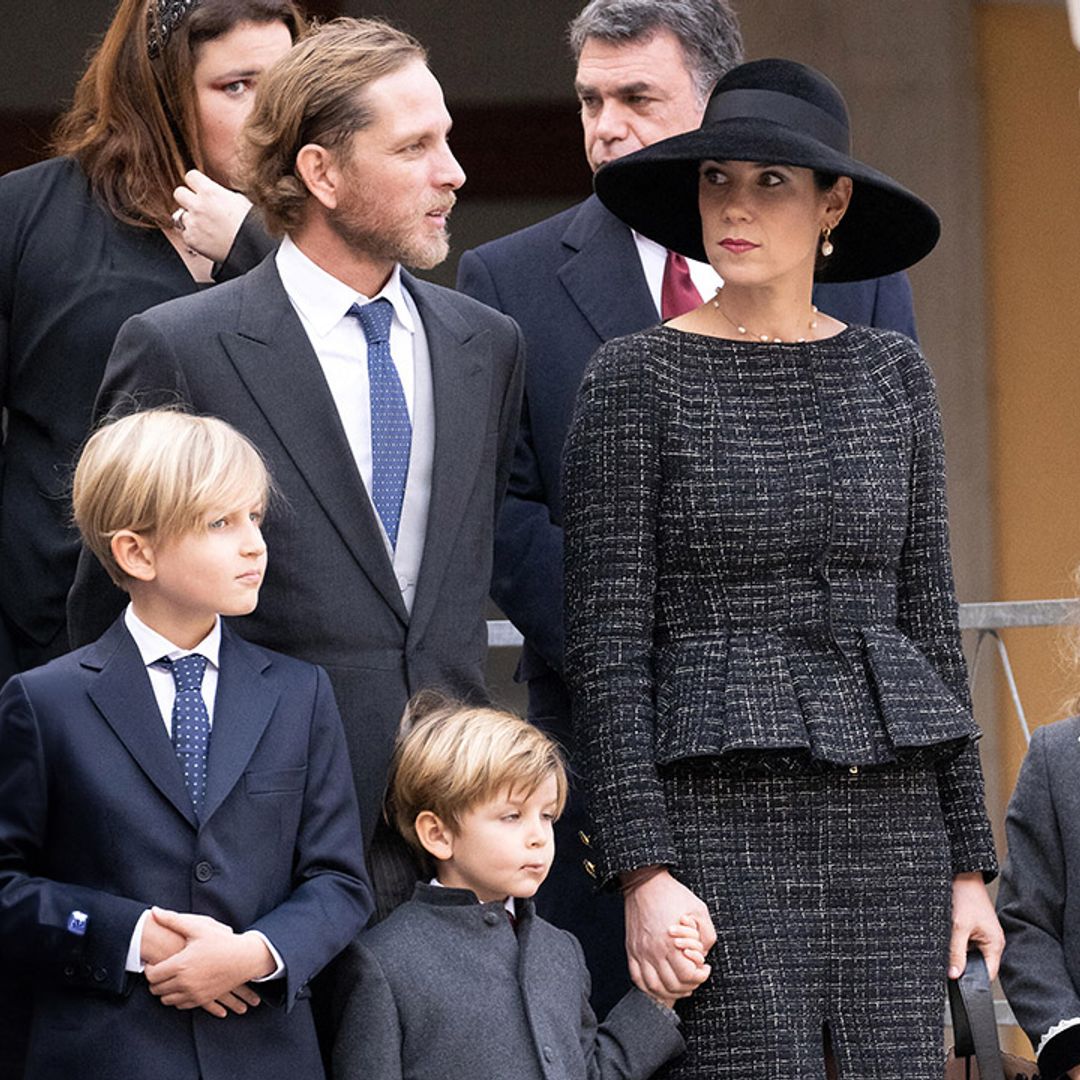 Andrea Casiraghi cumple 40 años, feliz en Suiza al lado de su mujer, Tatiana Santo Domingo, y sus tres hijos