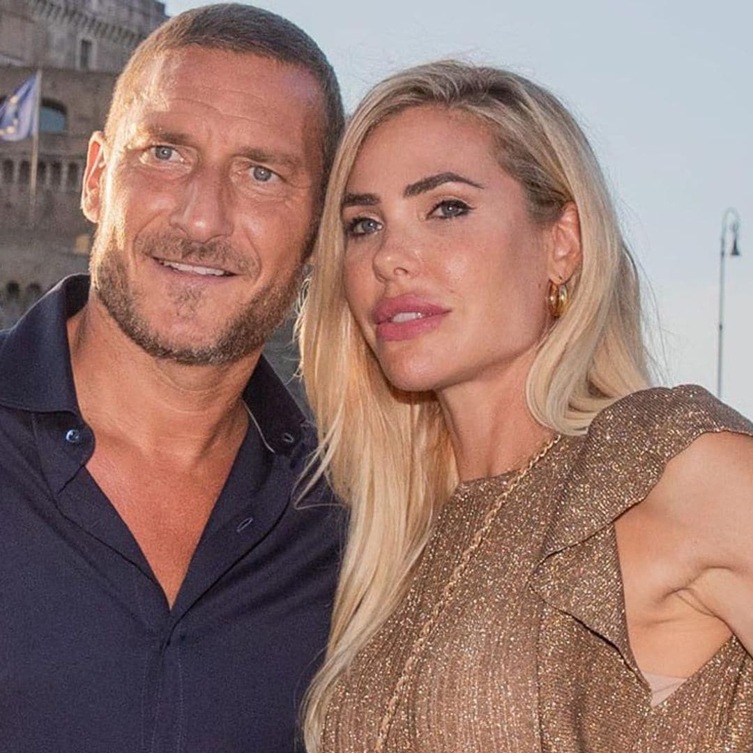 El futbolista Francesco Totti y la presentadora Ilary Blasi se separan tras dos décadas de amor y tres hijos