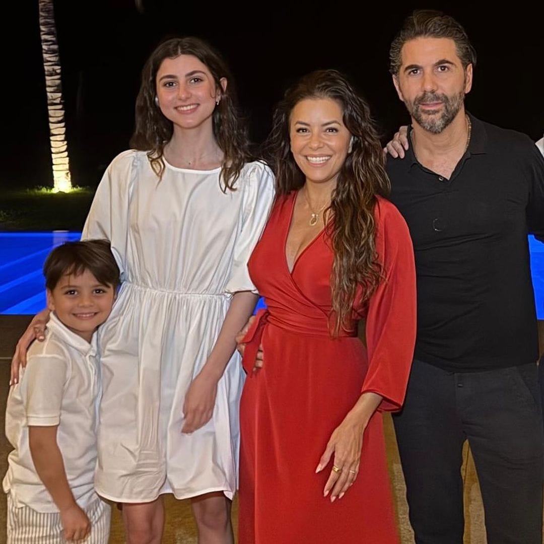 Las vacaciones familiares de Eva Longoria y su marido, Pepe Bastón, junto a la hija del empresario, Mariana