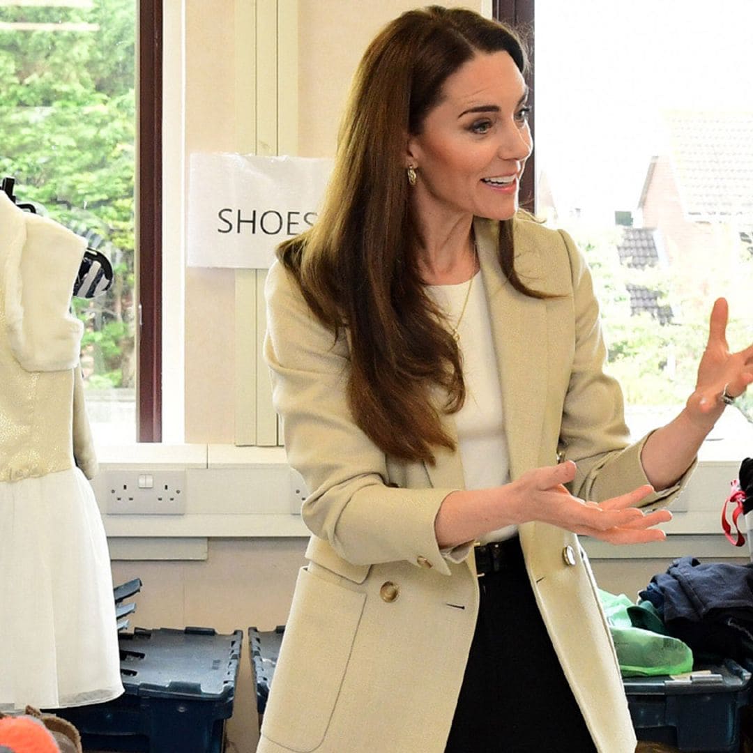 La princesa de Gales demuestra que sabe cómo parecer más alta con zapato plano