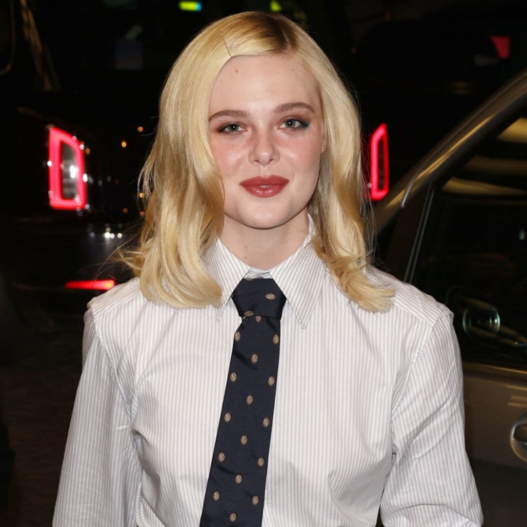 Nicole Kidman y Elle Fanning apuestan por 'looks' masculinos esta temporada