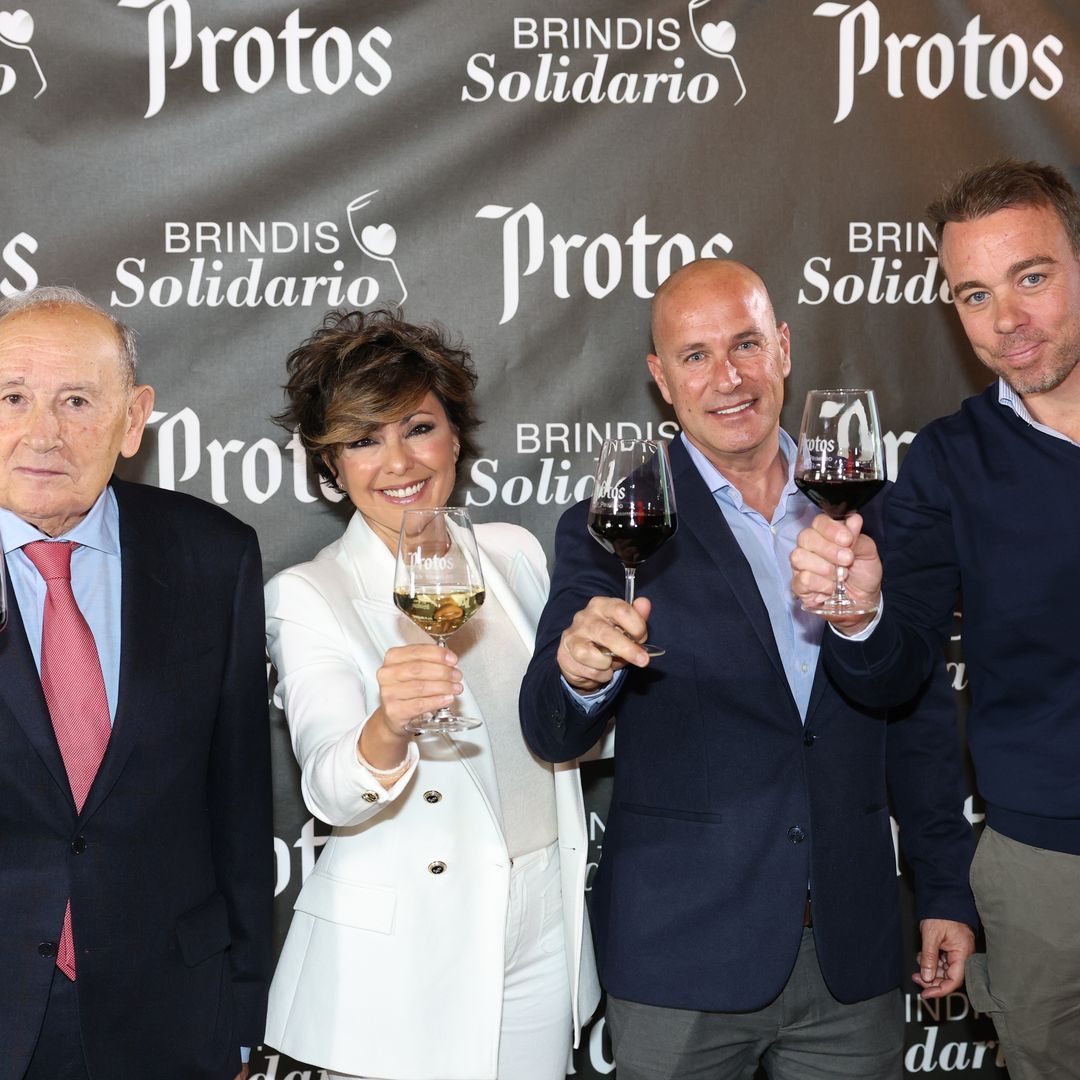 Sonsoles Ónega, embajadora y presentadora del IX Brindis Solidario de Bodegas Protos