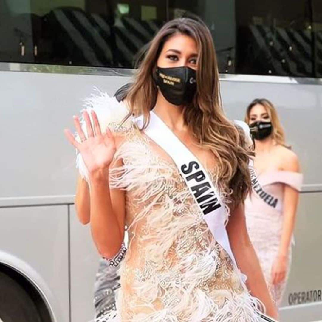 ¡Menudo ambientazo! Andrea Martínez muestra el 'backstage' de la gala de Miss Universo 2021