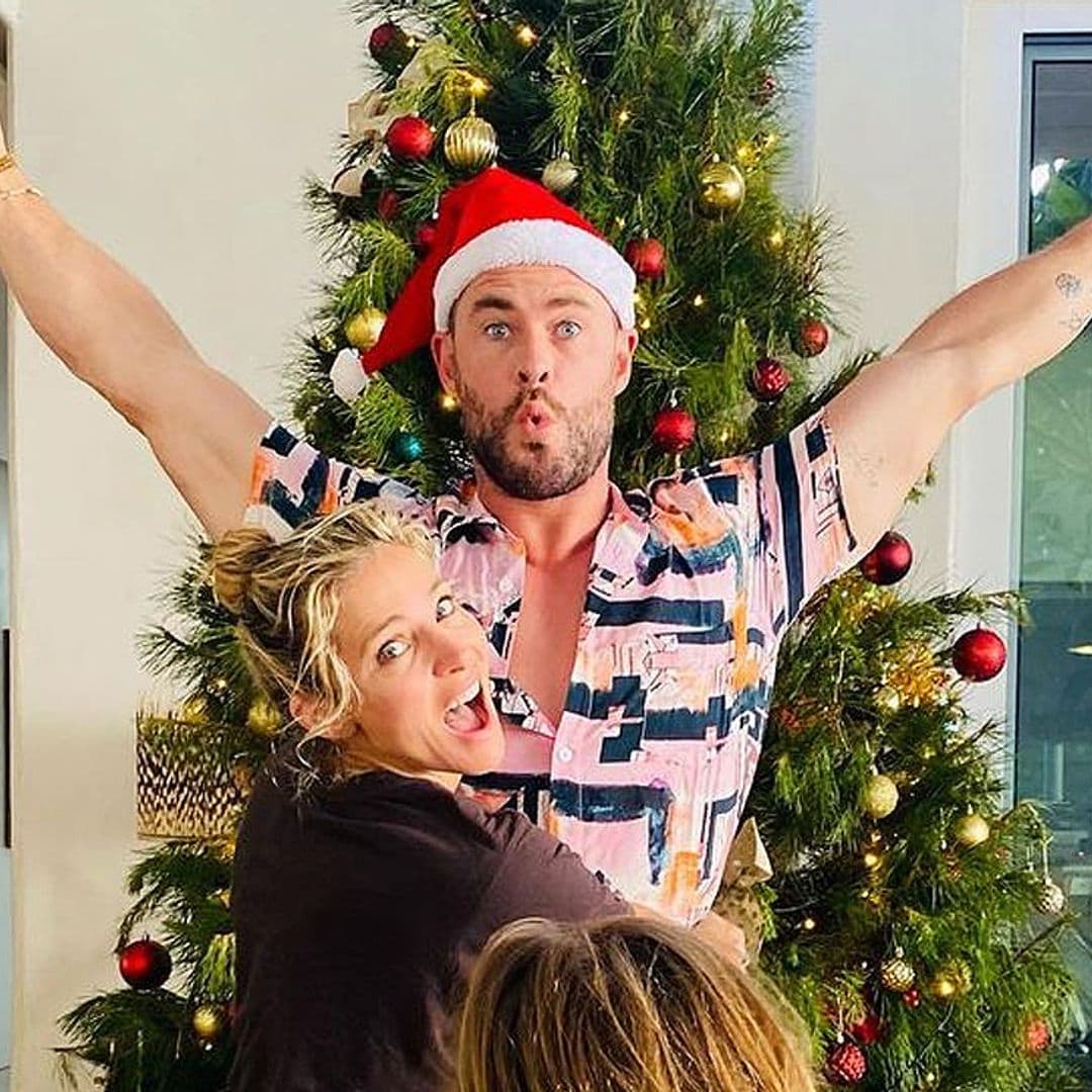 Elsa Pataky, entusiasmada con su regalo de Papá Noel, ¿es un Thor o un Chris Hemsworth?