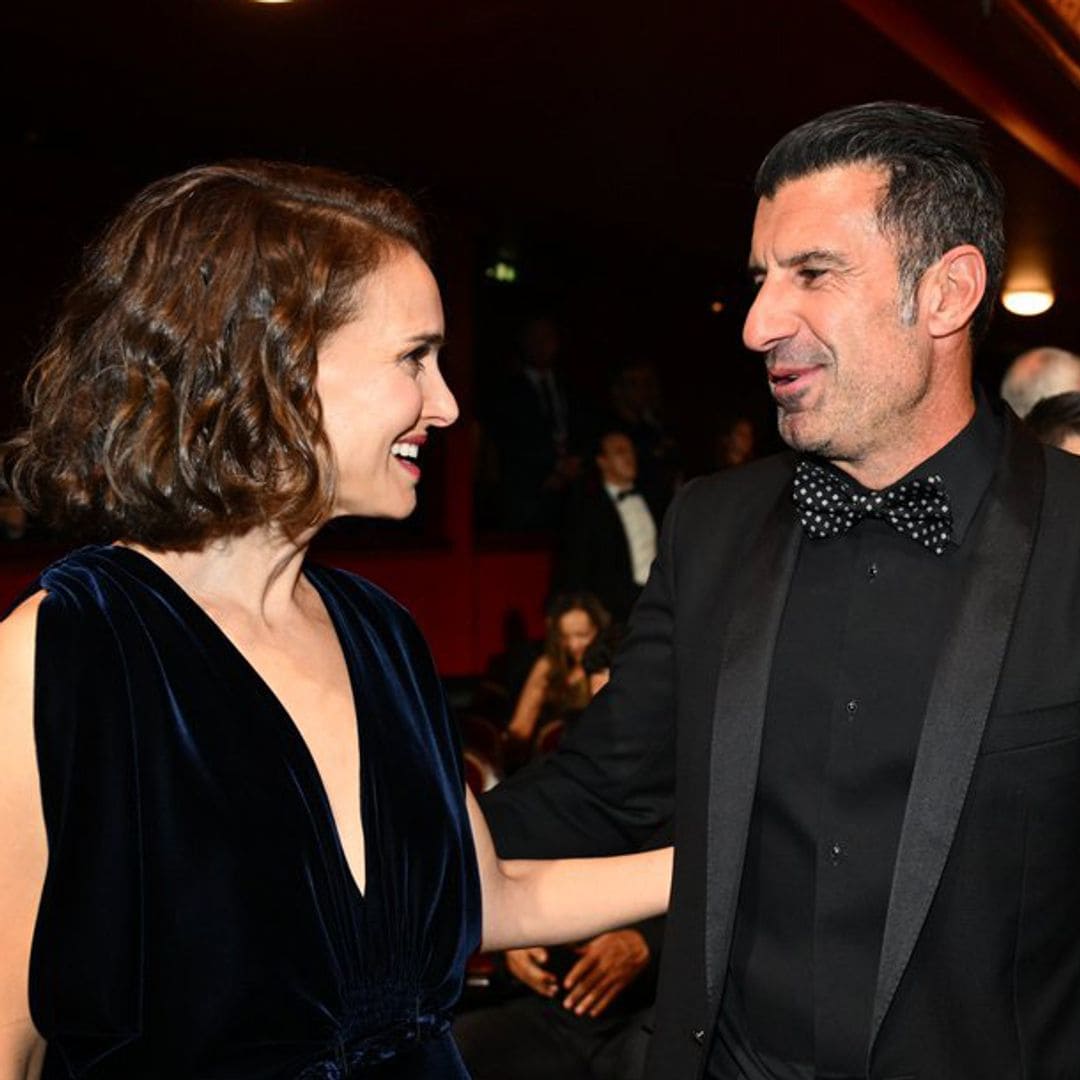 De Natalie Portman a Luis Figo: los asistentes a la gala del Balón de Oro