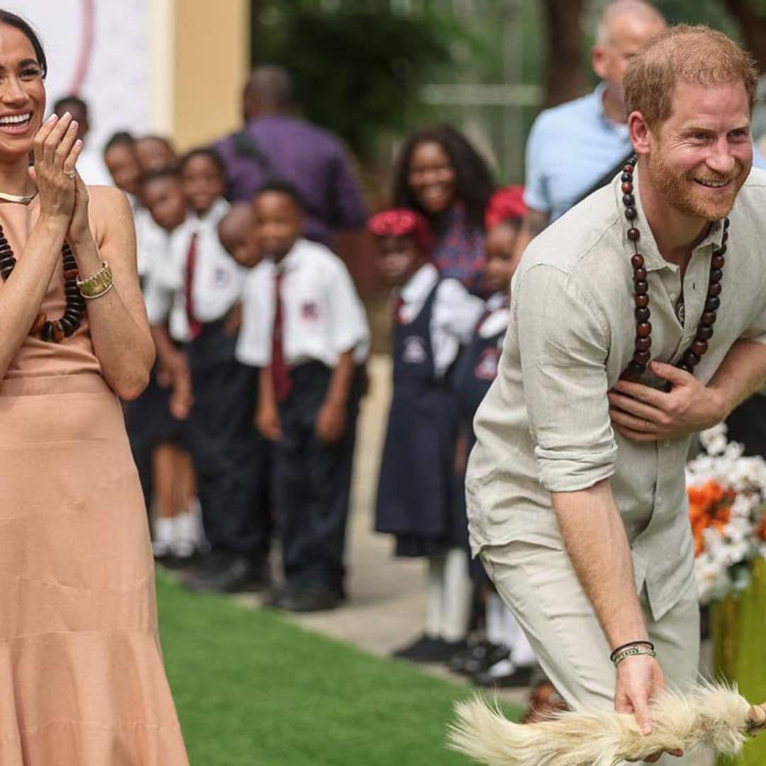 Todos los detalles del viaje de los duques de Sussex por Nigeria con escala secreta de Meghan Markle en Londres