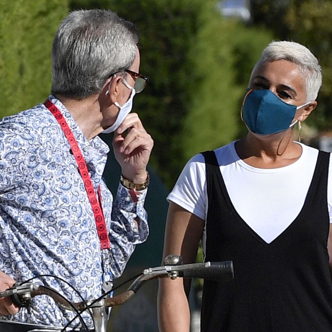 Ana María Aldón, preocupada por la salud de Ortega Cano y cansada del documental de Rocío Carrasco